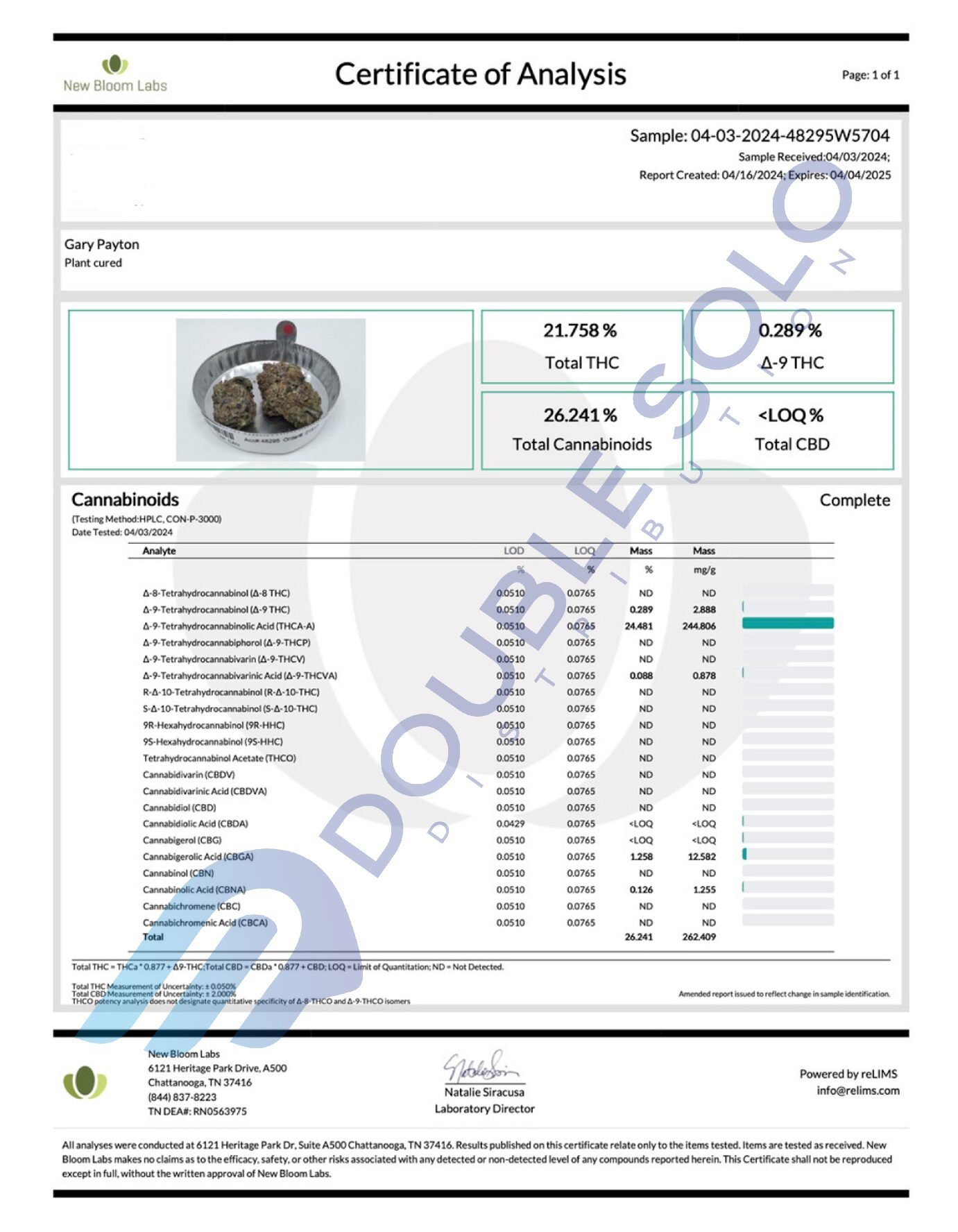 Speakeasy THCa Pre-Roll - Image 5